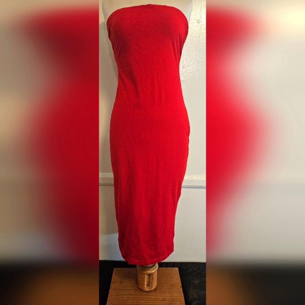New Rayon spandex jersey stretch dress